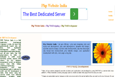 PHP Website India