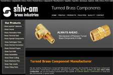 Outsourcing web promotion, Turned Brass Components