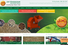 Outsourcing web promotion, Briquettes Plant