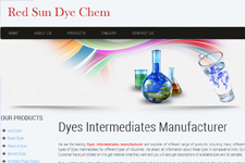 Outsourcing web promotion, Dyes Intermediates