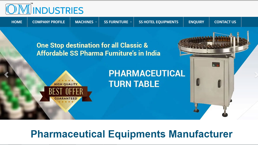 Pharmaceuticals Equipments